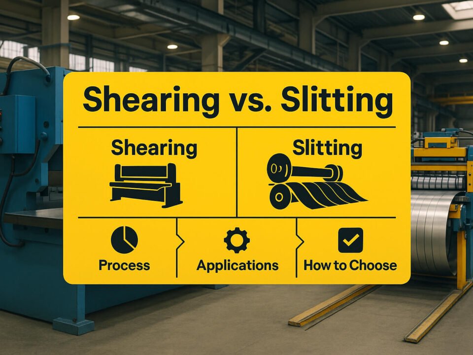 Shearing vs. Slitting Key Differences, Applications, and How to Choose the Right Method